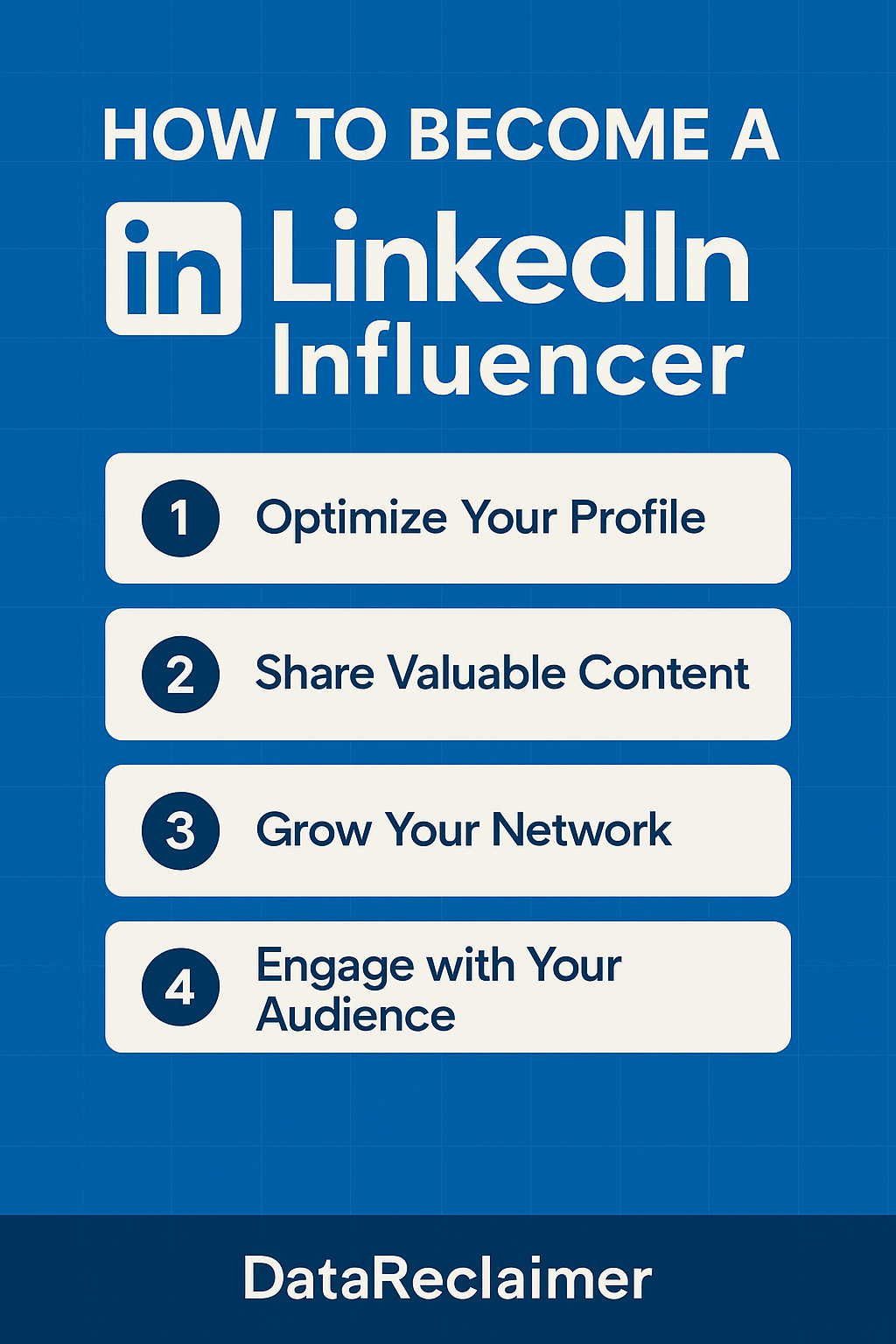 How To Become A LinkedIn Influencer