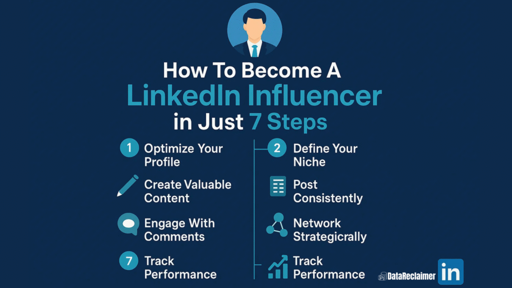 How To Become A LinkedIn Influencer In Just 7 Steps