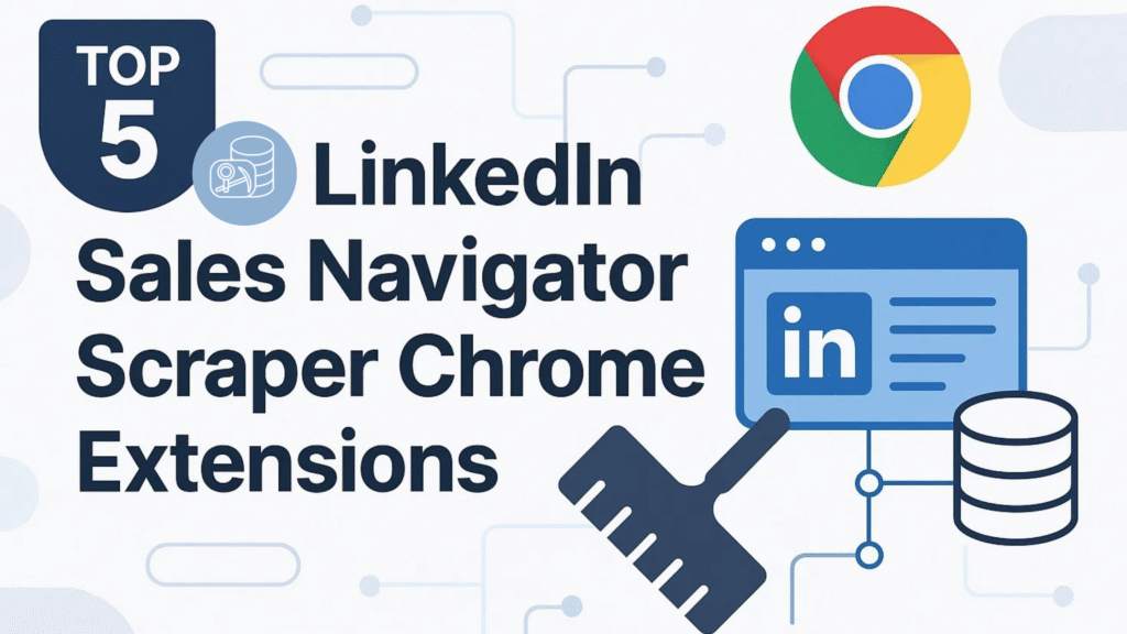 5 LinkedIn Sales Navigator Scraper Free Chrome Extensions