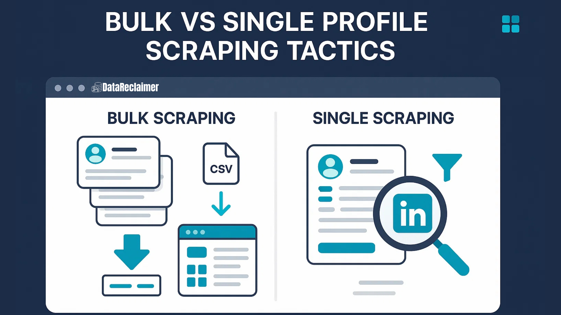 Bulk vs Single Profile Scraping Tactics: Complete Guide for B2B Lead Generation 